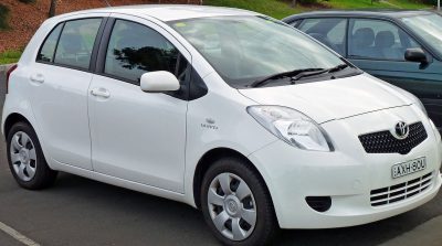 TOYOTA VITZ – WHITE Scooter Bob's has the best rate on ECONOMY rentals Turks and Caicos Islands
