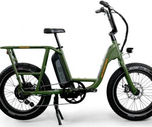Electric bicycle for rent on Providenciales in Turtle Cove Scooter Bob's bicycle rentals on Providenciales Turks and Caicos islands