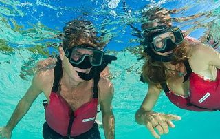 snorkelwater rent snorkel equipment on Providenciales at Scooter Bob's