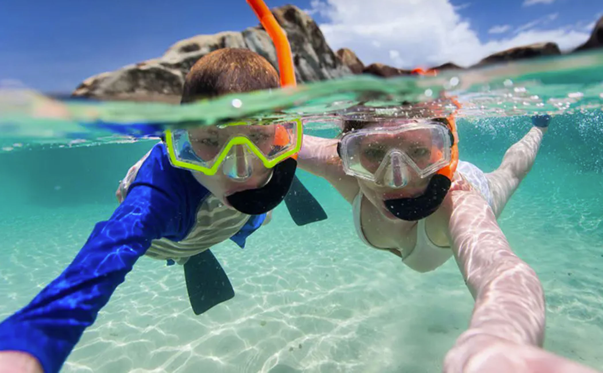 snorkel rent snorkel gear on Providenciales at Scooter Bobs Car Rental on Provo