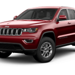 Powerful Grand Cherokee at Scooter Bobs island car rentals on Providenciales