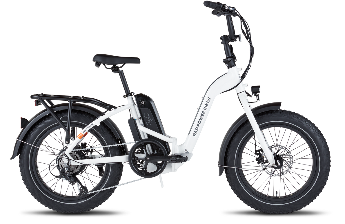 RadExpand-5-Electric-Folding-Bike Scooter Bob's bicycle rentals on Providenciales Turks and Caicos islands
